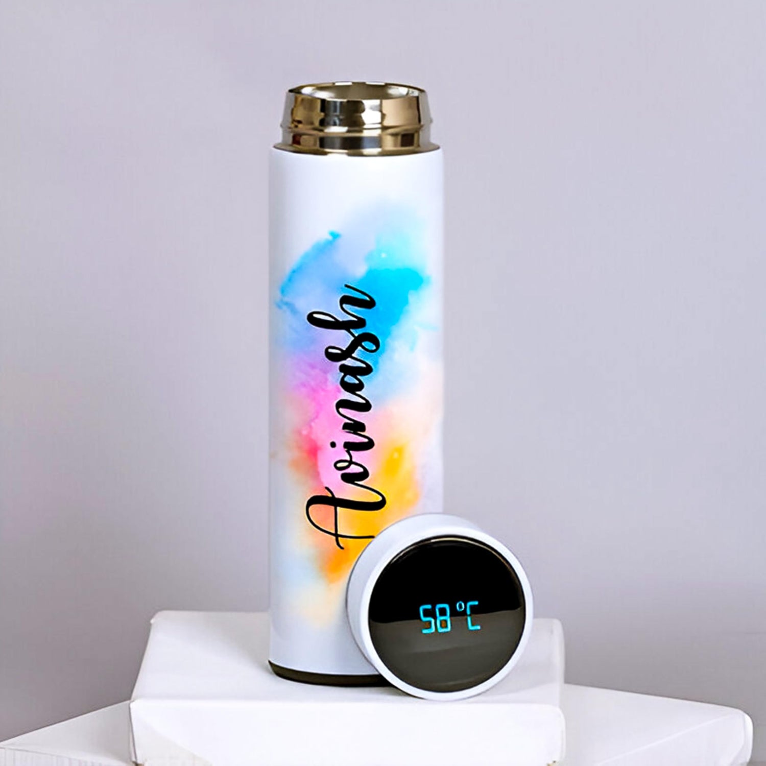 Electronic bottle